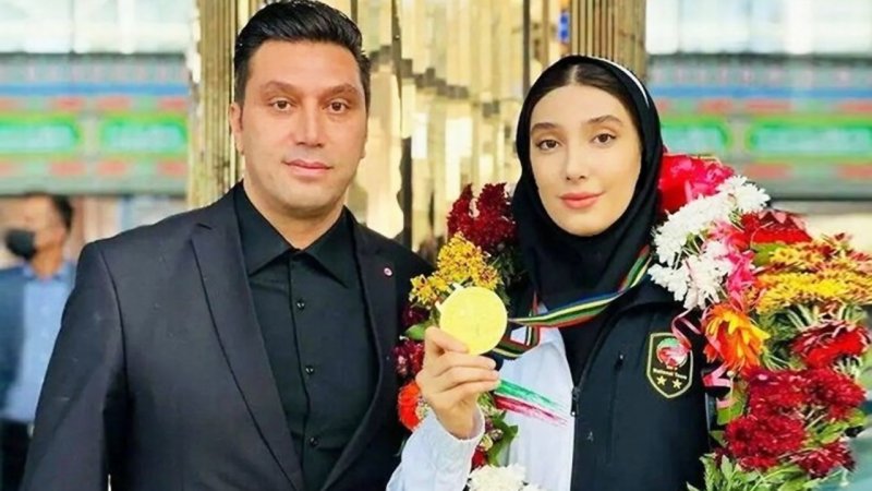 تبریک متفاوت پدربزرگ مبینا نعمت‌زاده به او!+ عکس