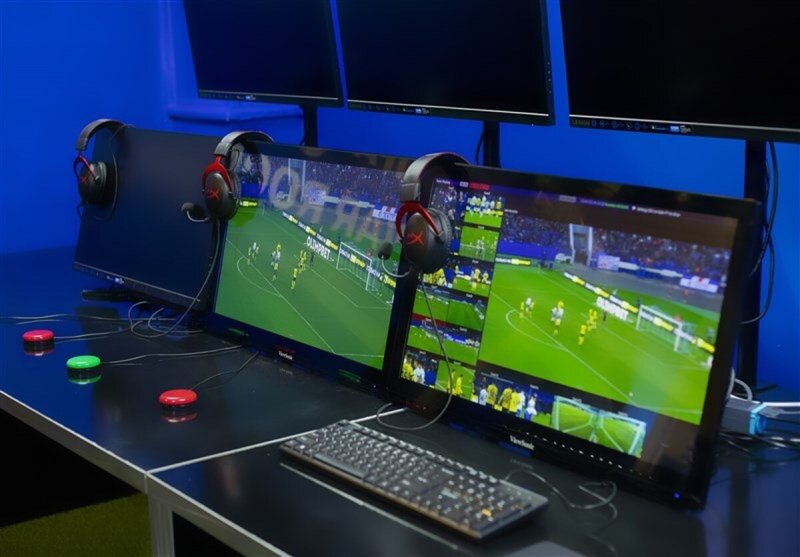 تابلو ورود ممنوع AFC به عوامل صداوسیما برای حضور در اتاق VAR + عکس