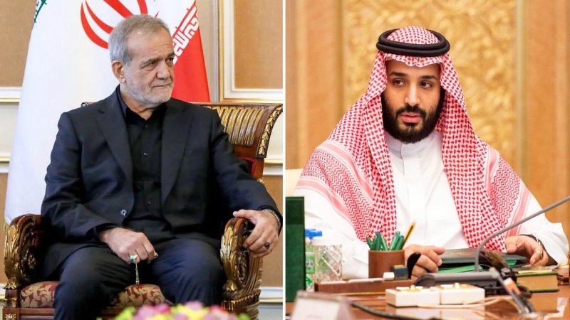 پیام پزشکیان به پادشاه و ولیعهد عربستان +جزئیات