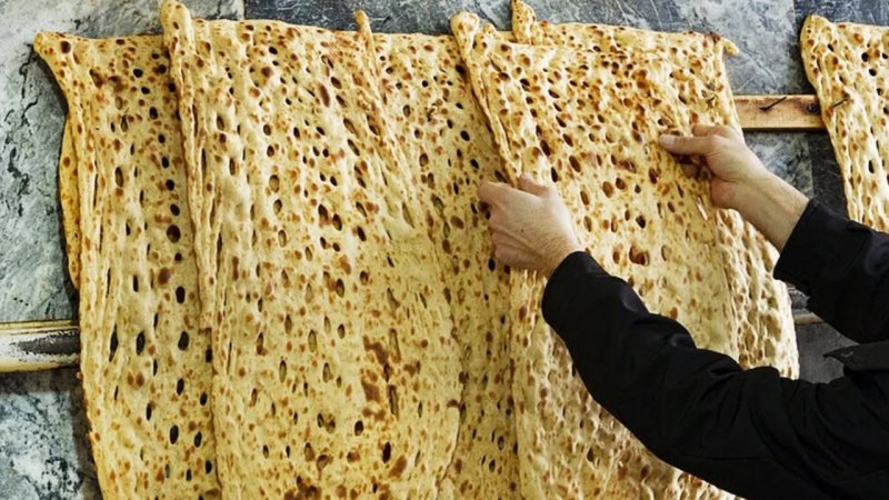 قیمت نان سنگک ۳ برابر شد