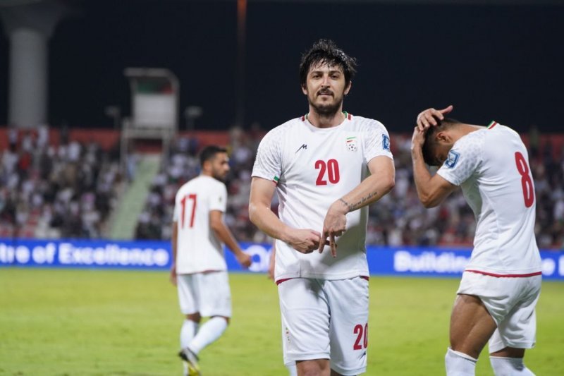  ویدیوی AFC برای انتخاب سردار آزمون به‌عنوان بهترين بازیکن دیدار ایران و قطر