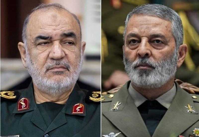 پیام مهم فرمانده کل سپاه به فرمانده کل ارتش
