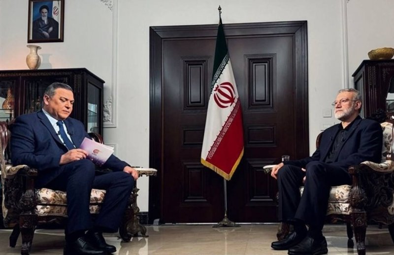 لاریجانی: حامل پیام برای بشار اسد بودم