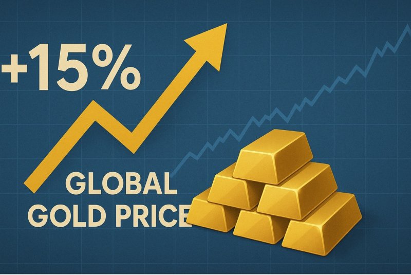 ۵ دلیل افزایش چشمگیر قیمت جهانی طلا