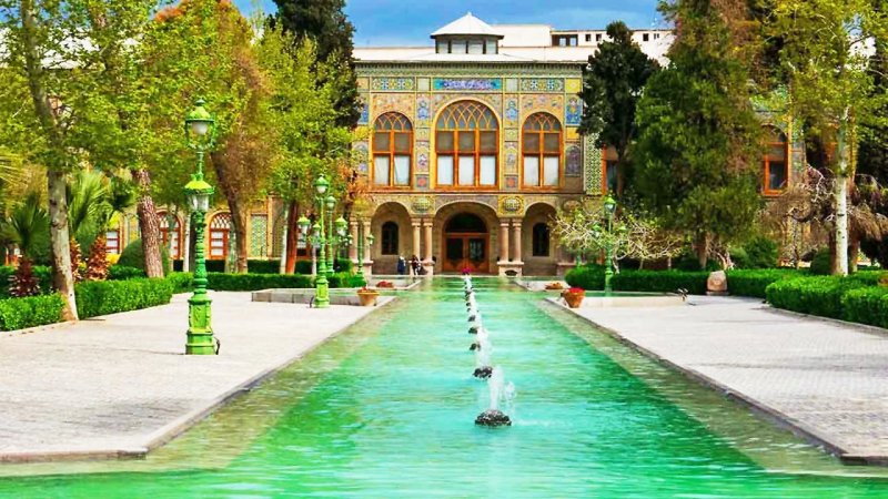 دیده شدن یک حیوان عجیب در کاخ گلستان تهران+فیلم
