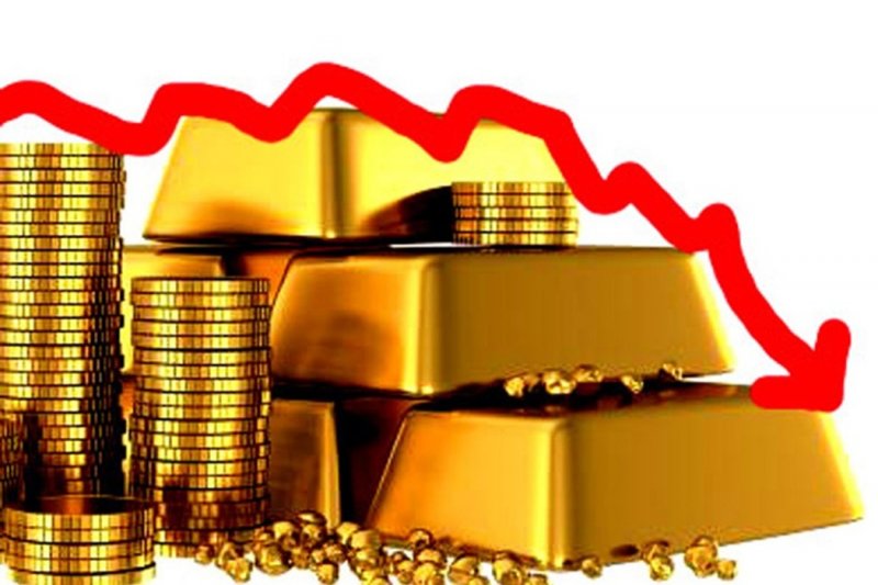 قیمت طلا در سراشیبی سقوط !