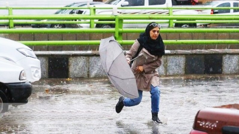 آغاز جدید باد شدید و بارش‌ های رگباری به کشور از فردا