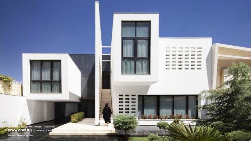 خانه پدر و دختر؛ معماری زیبای این سازه مشهدی با آینده نگری برای فرزند+تصاویر