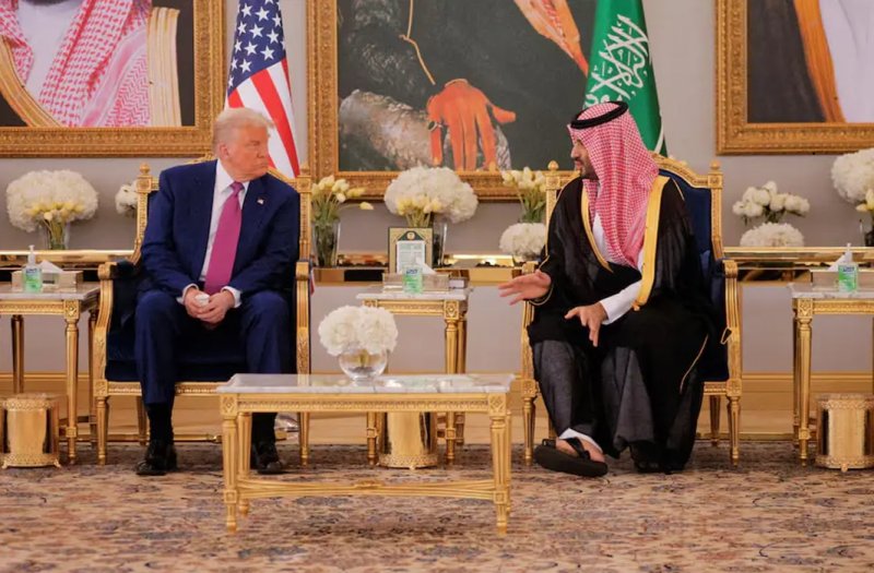 امضای توافق راهبردی میان ترامپ و بن سلمان + فیلم