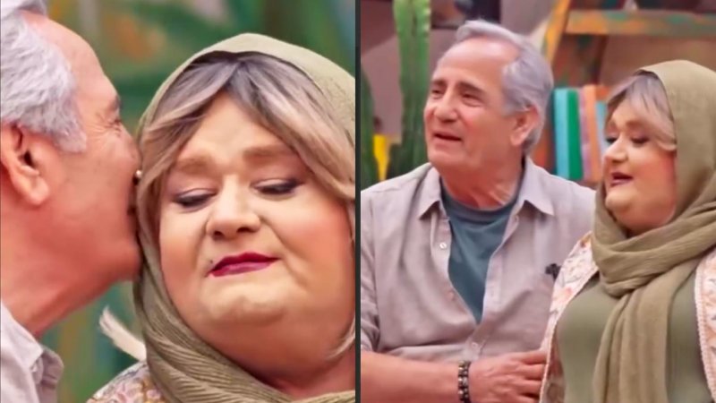 اکبر عبدی باز هم زن شد! / رونمایی مجید مظفری از همسر جدیدش + فیلم
