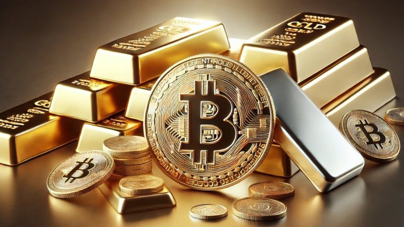 بیت‌کوین طلا را قربانی می‌کند