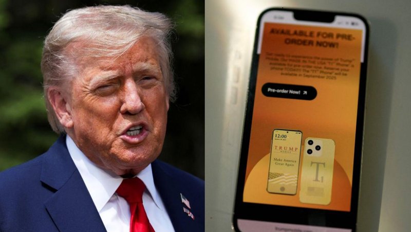 موبایل ترامپ وارد بازار شد! + عکس