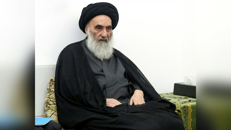 بیانیه شدید اللحن آیت الله سیستانی علیه تجاوز به ایران و تهدید رهبر انقلاب ایران