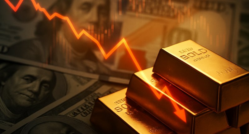 قیمت طلا در مسیر کاهش قرار گرفت