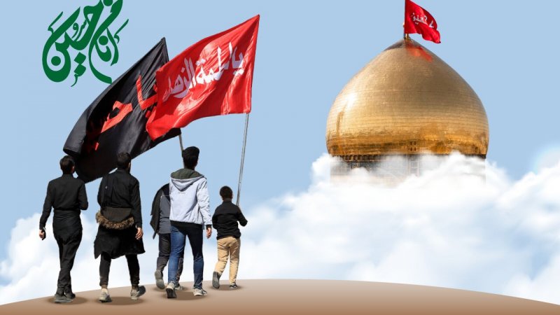 بنر جالب درباره ایران در عراق + عکس