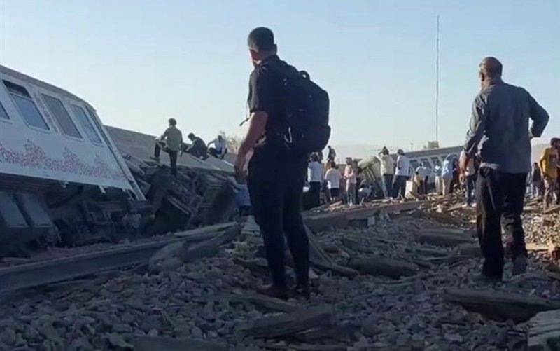 فوری؛سانحه برای قطار تهران- کرمان با ۴۵۰ مسافر