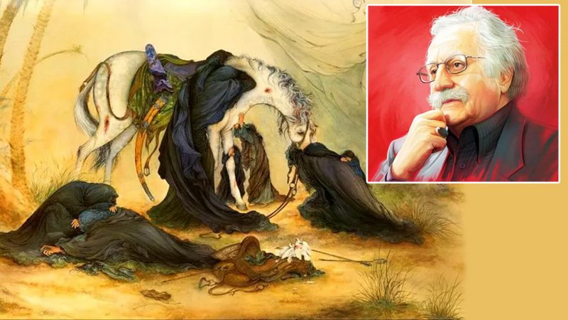 استاد فرشچیان کجا دفن می‌شود؟ +نظر رهبر انقلاب درباره یکی از تابلوهای استاد 