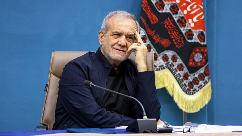 شوخی عجیب یک خبرنگار با پزشکیان+ فیلم