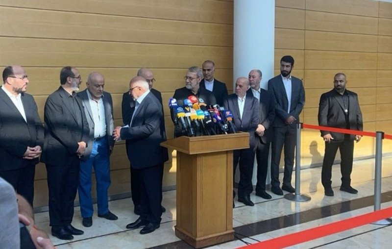 لاریجانی: در همه شرایط در کنار مردم عزیز لبنان خواهیم بود