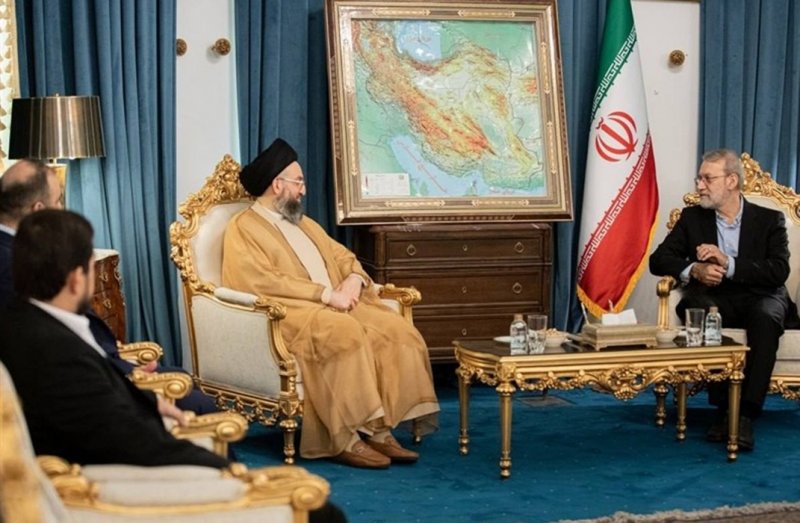 لاریجانی: در شرایط پرتحرک امروز همکاری‌های ایران و عراق باید عینی‌تر شود