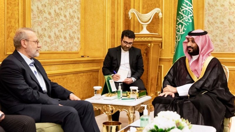 روایت لاریجانی از دیدارش با محمد بن سلمان ولیعهد سعودی