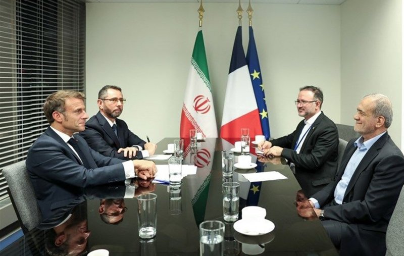  دیدار پزشکیان و مکرون/  توافق با ایران همچنان امکان‌پذیر است