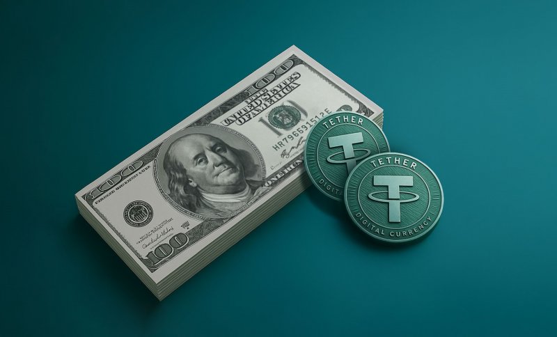 اختلاف معنادار نرخ لحظه‌ای تتر در ۲ صرافی ایرانی