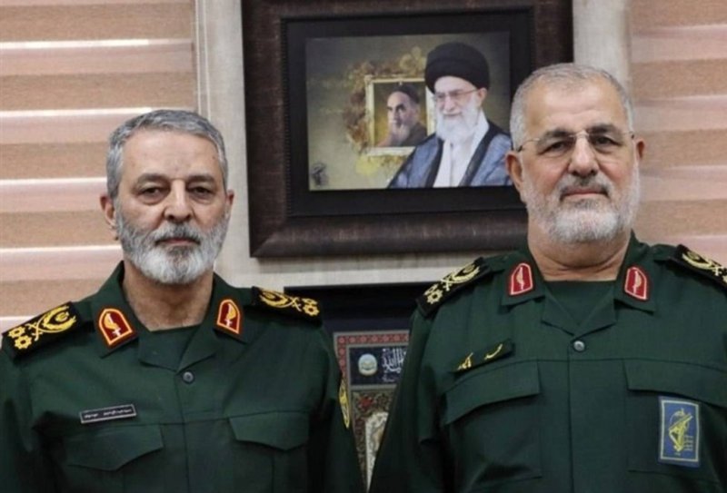 سرلشکر موسوی در دیدار فرمانده سپاه: نیروهای مسلح برای مقابله با هر تجاوز احتمالی آمادگی دارند