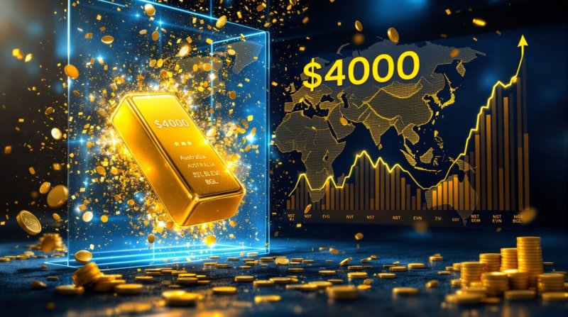 طلا برای نخستین بار رکورد تاریخی زد