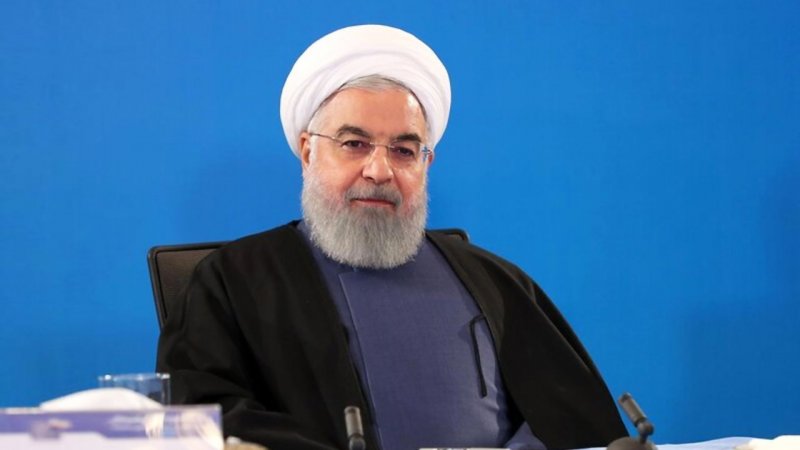 پوستر معنادار حسن روحانی درباره سخنان ترامپ و نتانیاهو علیه برجام + عکس