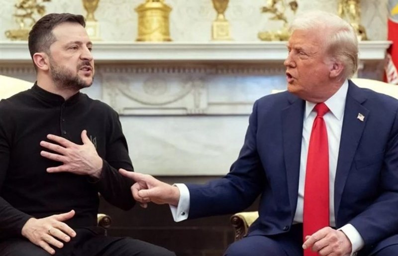 شوک ترامپ به زلنسکی در بدو ورود به واشنگتن