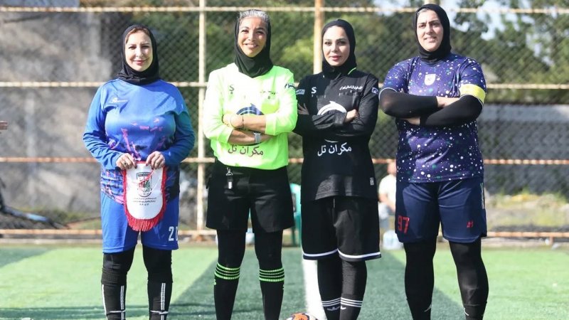 مرجانه گلچین فوتبالیست شد!+ تصاویر