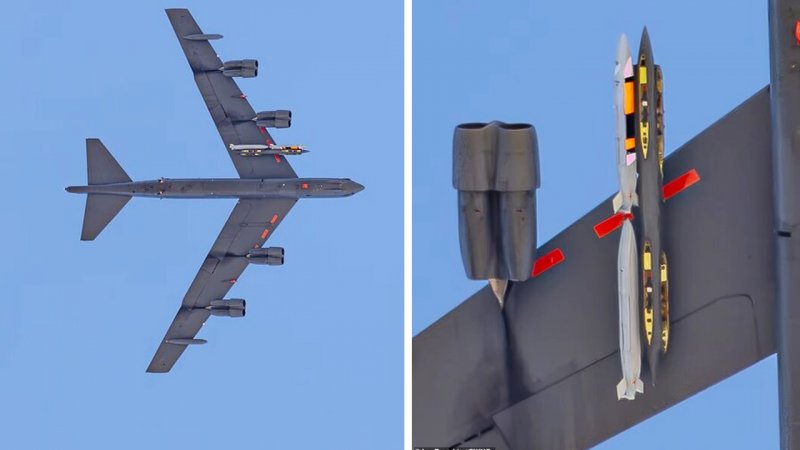 مشاهده موشک هسته‌ای مرگبار جدید آمریکا در یک پرواز آزمایشی مخفیانه+ تصاویر