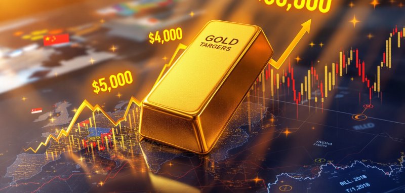 پیش بینی عجیب قیمت طلا در سال ۲۰۲۶