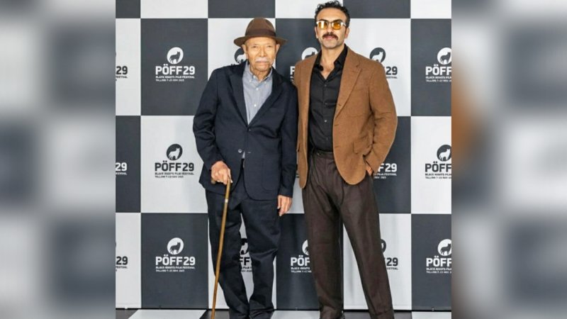 گلشیفته فراهانی و علی نصیریان روی فرش قرمز+ تصاویر