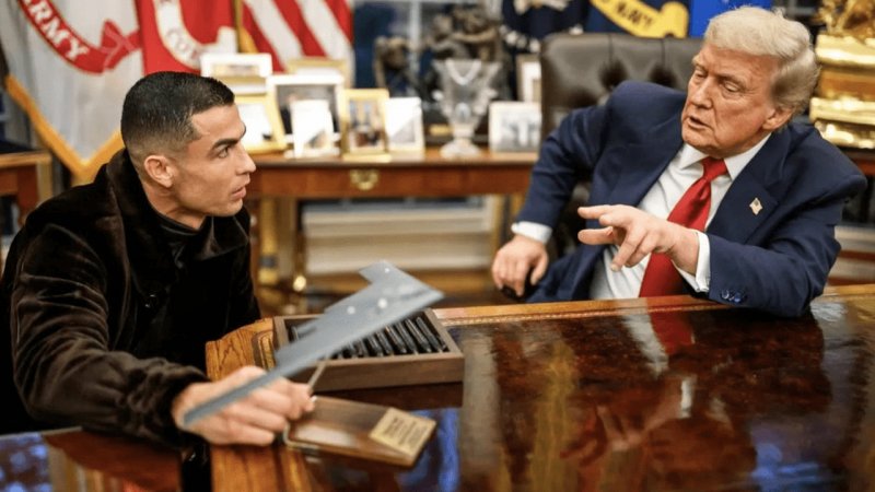 ضربه‌ کاری ترامپ به رونالدو