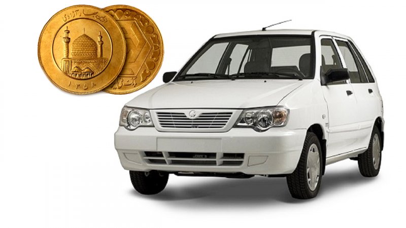 اگر ۱۰ سکه سال ۱۴۰۰ خریده بودید، امروز چند پراید می‌توانستید بخرید؟ ‌ + عکس