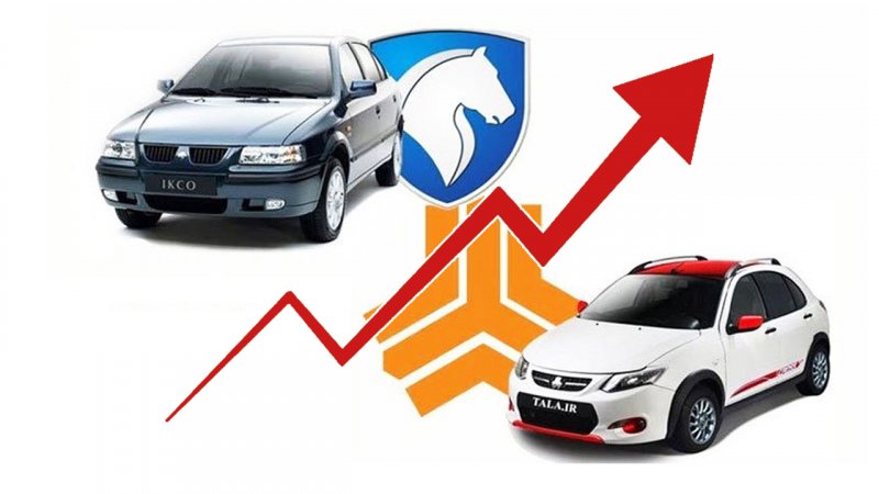 افزایش نجومی انواع خودروهای داخلی در بازار+ جدول قیمت