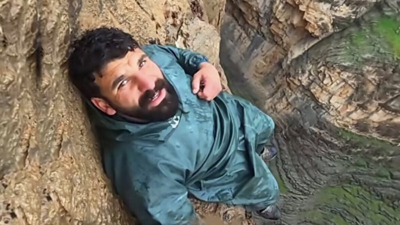 سقوط میلاد کرمی بلاگر معروف اینستاگرامی در کوهستان+ فیلم