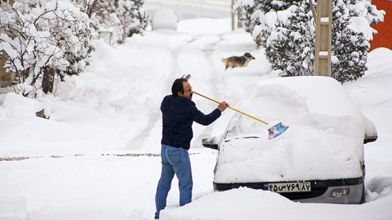 ارتفاع برف در این مناطق به ۷۰ سانتی‌متر خواهد رسید/سامانه قدرتمند برفی در راه ایران 