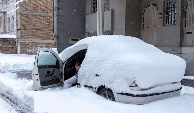 پیش‌بینی ماهواره‌های اروپایی از روزهای پر برف برای ایران