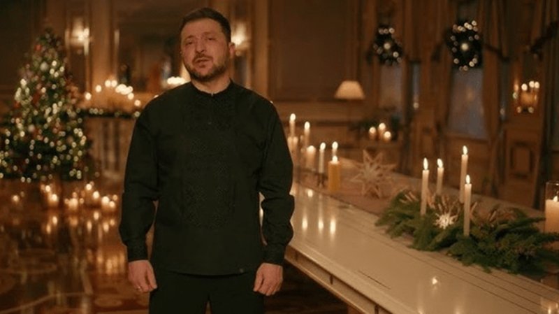  زلنسکی در شب کریمس برای پوتین آرزوی مرگ کرد