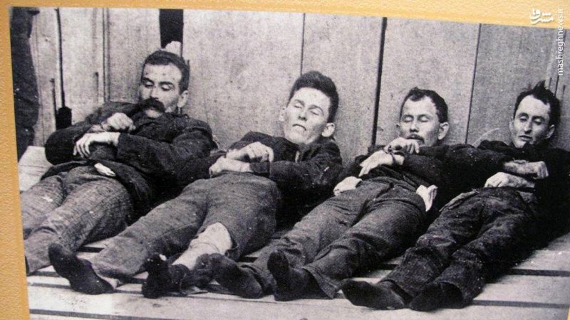 جسد برادران دالتون از چپ به راست+ تصاویر