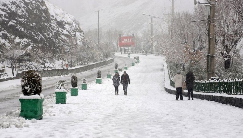 بارش برف و باران در ۱۴ استان/ یخبندان در راه است
