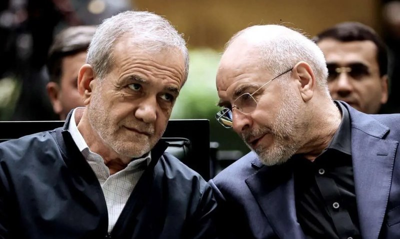 نامه پزشکیان به قالیباف درباره اصلاح بودجه 1405