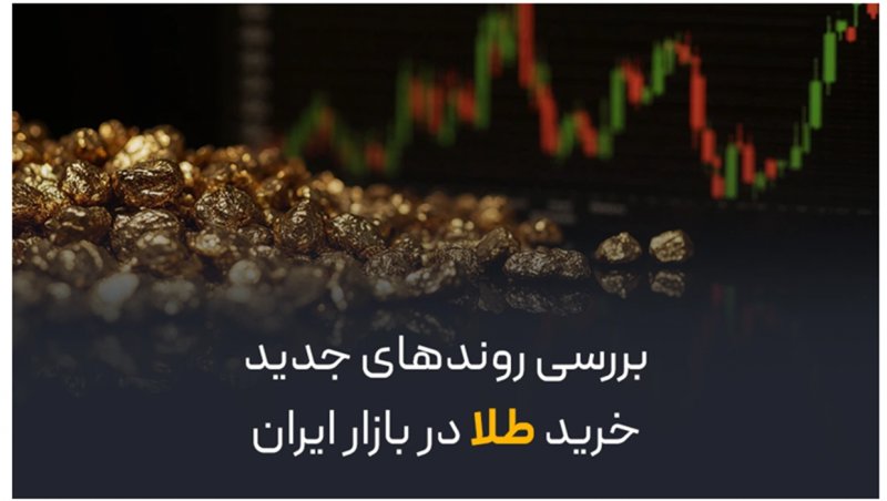 بررسی روندهای جدید  خرید طلا در بازار ایران