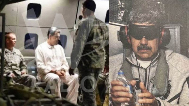 رفتار عجیب کماندوهای آمریکایی با مادورو + فیلم