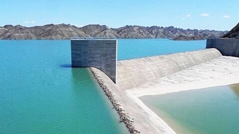 بارش‌ها این سد مهم ایران را شبیه اژدها کرد+ تصویر