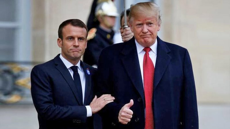 دونالد ترامپ مکالمه محرمانه با مکرون را فاش کرد/ تهران محور ماجرا