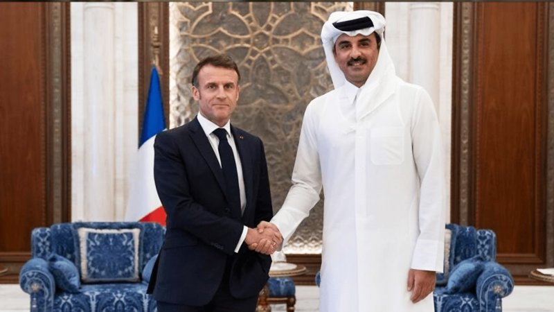 افزایش تحرکات نظامی آمریکا علیه ایران؛ امیر قطر با ماکرون تماس گرفت